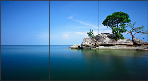 超窄边拼缝的0.88拼接屏能不能做前维护呢？